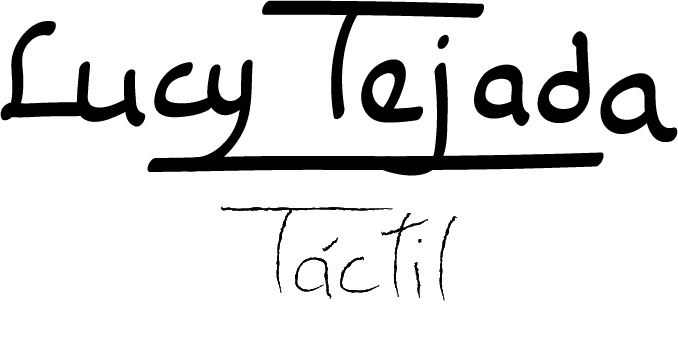 Lucy Tejada Táctil Logo